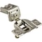 Hardware Resources 105 Degree 1-1/4" Overlay Standard Duty Self-Close Compact Hinge with 2 Cleats and 8 mm Dowels 3394-2C - alternate 1